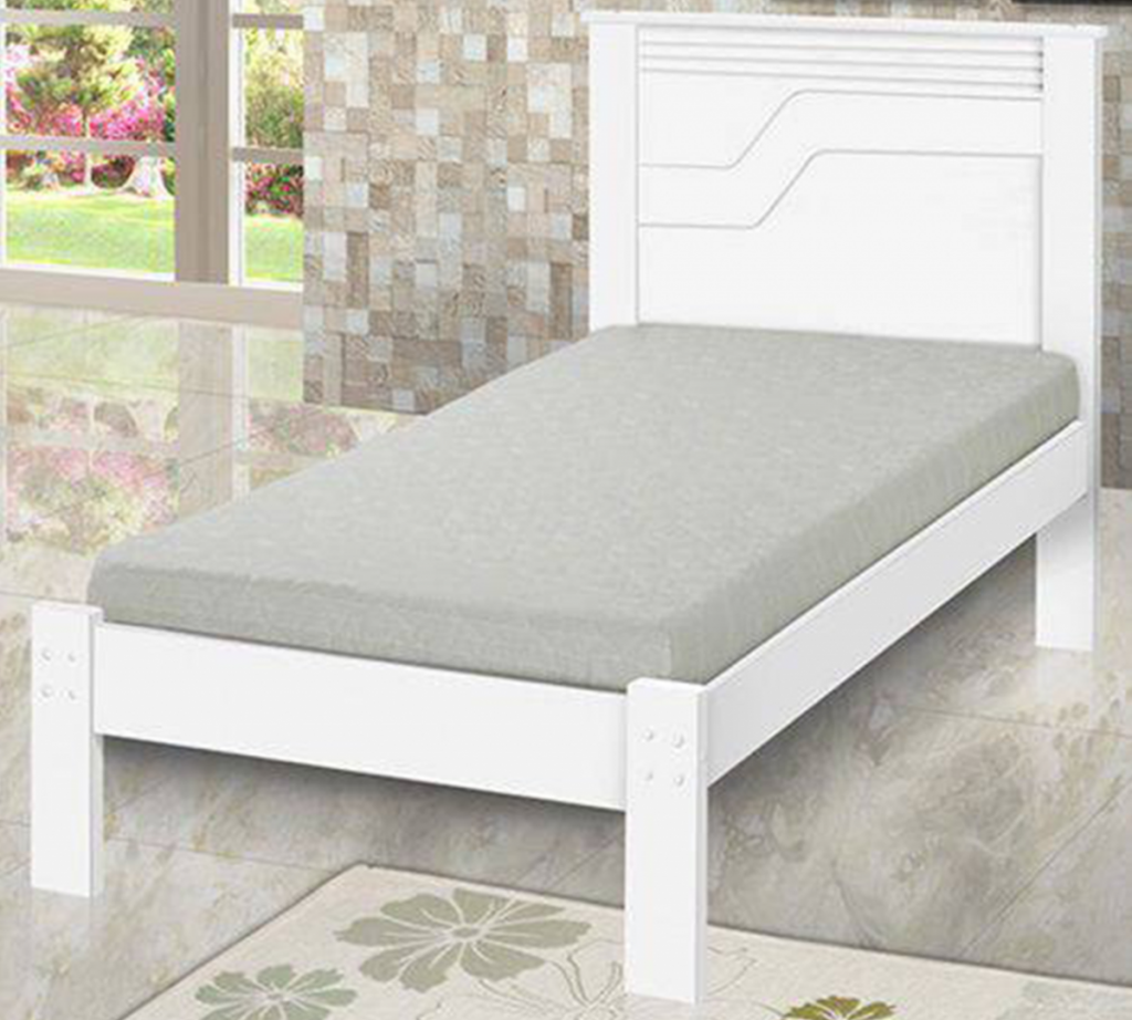 Cama Pérola Solteiro (Flex)