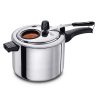 Panela de Pressão com Visor 4,5 litros Polida
