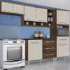 Cozinha Vitória 4 Peças Estrutura em MDF e MDP - Image 2