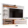Painel NT 1115 Larg. 1,80M TV 60`` - Notável - Image 3