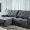 Sofá Retrátil Reclinável Berlim 2,90M - Image 32