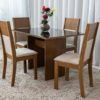Mesa de Jantar Florença Canela 1,20M