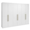 Roupeiro Da Vinci Plus 6 Portas 2,75m - D`Doro