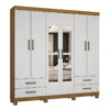 Guarda Roupa Casal Hércules 6 Portas - Carioca - Image 4