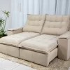 Sofá Retrátil Reclinável Atenas D33 Soft Molas Ensacadas 2,10M - Image 30