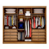 Guarda Roupa Sollo Casal c/1 Espelho 3P 8Gav 2,73m MDF - Novo Horizonte - Image 4