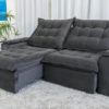 Sofá Retrátil Reclinável Atenas D33 Soft Molas Ensacadas 2,10M - Image 6