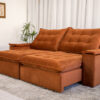 Sofá Retrátil Reclinável Atenas D33 Soft Molas Ensacadas 2,10M - Image 25