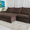 Sofá Retrátil Reclinável Atenas D33 Soft 3,20M - Image 11