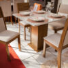 Mesa de Jantar Napoli Tampo de Vidro Off 4 Cadeiras Havaí - Image 6
