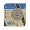 Ventilador de Coluna Preto 50cm Turbo 6 Pás Oscilante Ventisol - Image 4