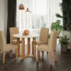 Mesa Floral Redonda c/4 Cadeiras Maia