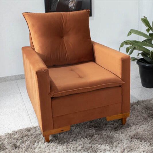 Poltrona Paris Veludo