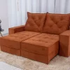 Sofá Retrátil Reclinável Berlim 2,10M - Image 13