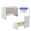 Berço Minicama Titico Branco - Tigus - Image 4