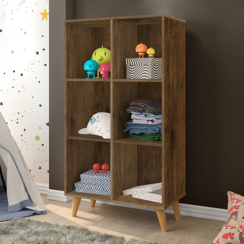 Estante Montessoriana 130 c/6 Nichos - J A Móveis - Image 3
