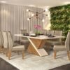 Mesa Zafira 2,00m Tampo MDF Vdr DJ Moveis
