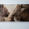 Quadro Leoa com filhote 140 x 70 - Image 2
