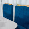 Mesa Jantar Lisy MDF e Vidro Off 120X80 4C Veludo Azul - Image 6