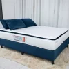 Box+Colchão Casal Molas Ensacadas Soft Slim 138×188 - Nosso Sonho (Almofadas Grátis)