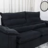 Sofá Retrátil Reclinável Emanuelly Veludo 2,30M - Image 7