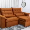 Sofá Retrátil Reclinável Emanuelly Veludo 2,30M - Image 11