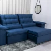 Sofá Retrátil Reclinável Emanuelly Veludo 2,30M - Image 18