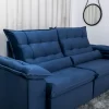 Sofá Retrátil Reclinável Emanuelly Veludo 2,30M - Image 22