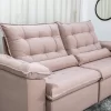 Sofá Retrátil Reclinável Emanuelly Veludo 2,30M - Image 38