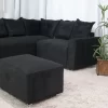 Sofá Canto com Puff 5040