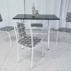 Mesa Marica Tmp MDP 98x58 4Cds Cinza/Branco - Teixeira - Image 2