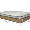 Colchão Smartflex Bege Molas Ensacadas Queen 158×198 - Plumatex - Image 2
