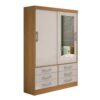 Roupeiro Meridian Plus 2P 6Gav 1,35M - D´ Doro - Image 6