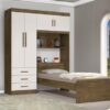 Roupeiro Cama Cancun Solt 4P3G - J A Mov - Image 2