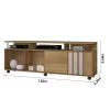 Rack Atraente TV até 70″ 1,82M - JCM - Image 4