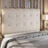 Cabeceira Casal Soft/Maitê 1,40M Suede - Viero