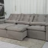 Sofá Retrátil Reclinável Grécia 2,70M Veludo - Image 19