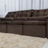 Sofá Retrátil Reclinável Grécia 2,70M Veludo - Image 17