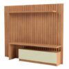 Painel Ripado c/Rack 2 Portas Basculantes TB183L 2,23M - Pradel Móveis - Image 6