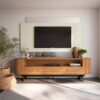 Painel + Rack Curvo 2Gav TB303E 2,20M - Dalla Costa