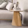 Mesa de Canto Base Hexagonal TB606 50x55 - Dalla Costa