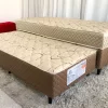 Cama Box Solteiro D33 + Cama Auxiliar Duo D28 - Rondomóveis