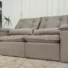 Sofá Retrátil Reclinável Veludo Grécia 2,00M - Image 36