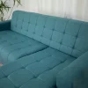 Sofá 3 Lug c/Chaise Colorado Verde Tiffany 2,10M - Image 3