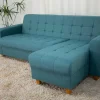 Sofá 3 Lug c/Chaise Colorado Verde Tiffany 2,10M - Image 4