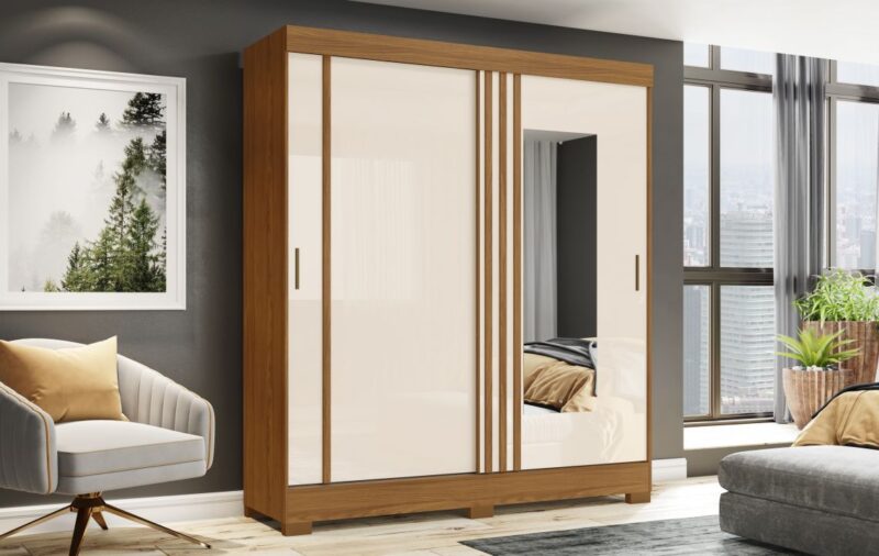 Guarda-Roupa Alexa B353 2 Portas Deslizantes - Briz - Image 5