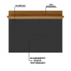 Painel NT1185 1,35M TV 50`` - Notável - Image 4