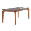 Mesa Londrina Tmp MDF Vidro 1,80M - Rufato - Image 3
