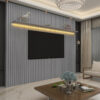 Painel Nobre Ripado 1 Prateleira com LED 2,30m - Gelius - Image 3