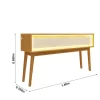 Aparador Requinte Neon Naturale/Off White 1,40m - Gelius - Image 2